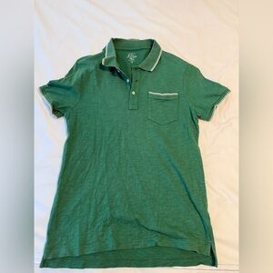 Mens’s J. Crew polo with pocket, small